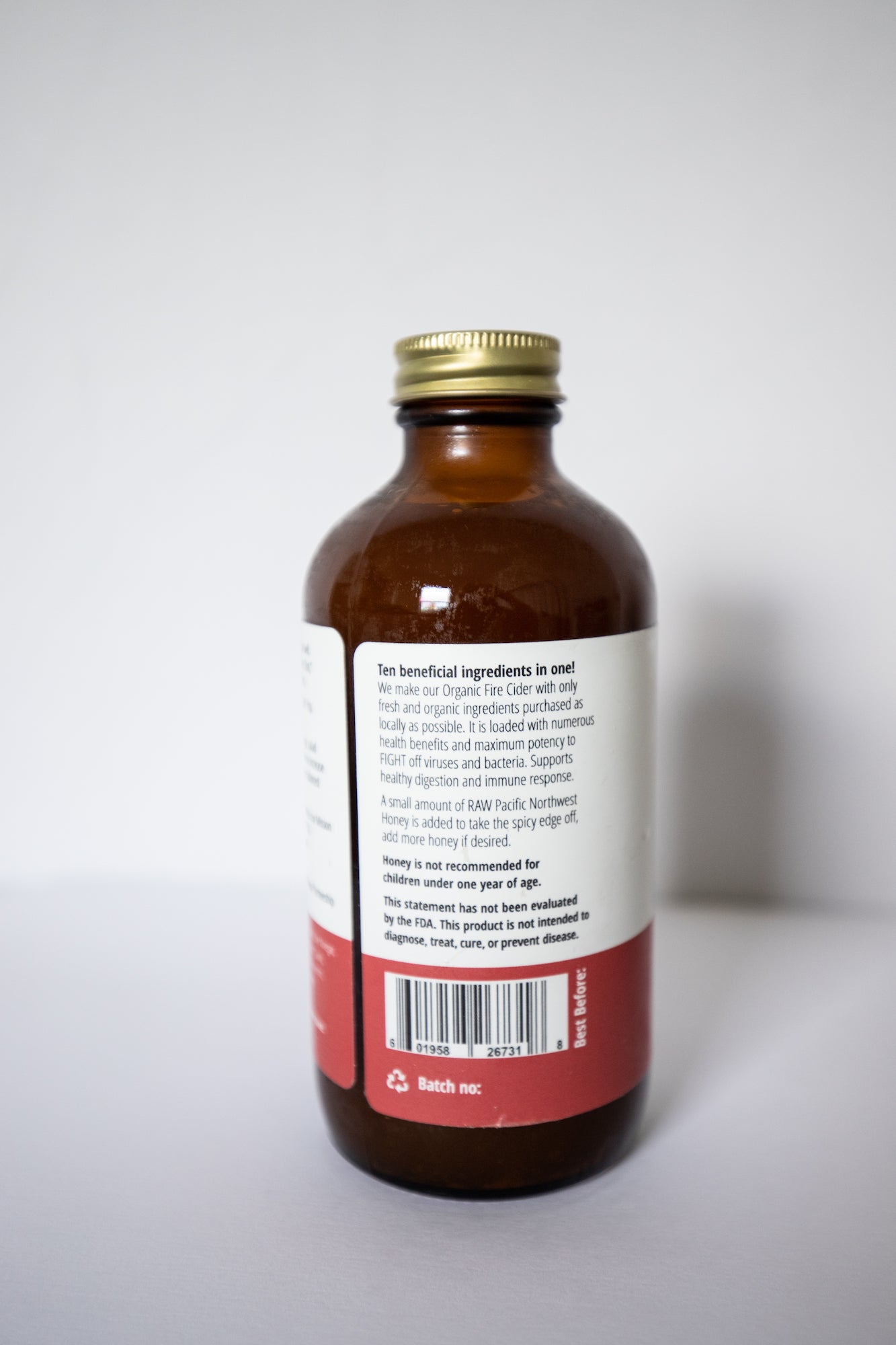 Organic Fire Cider – IMMUNE + DIGESTION –